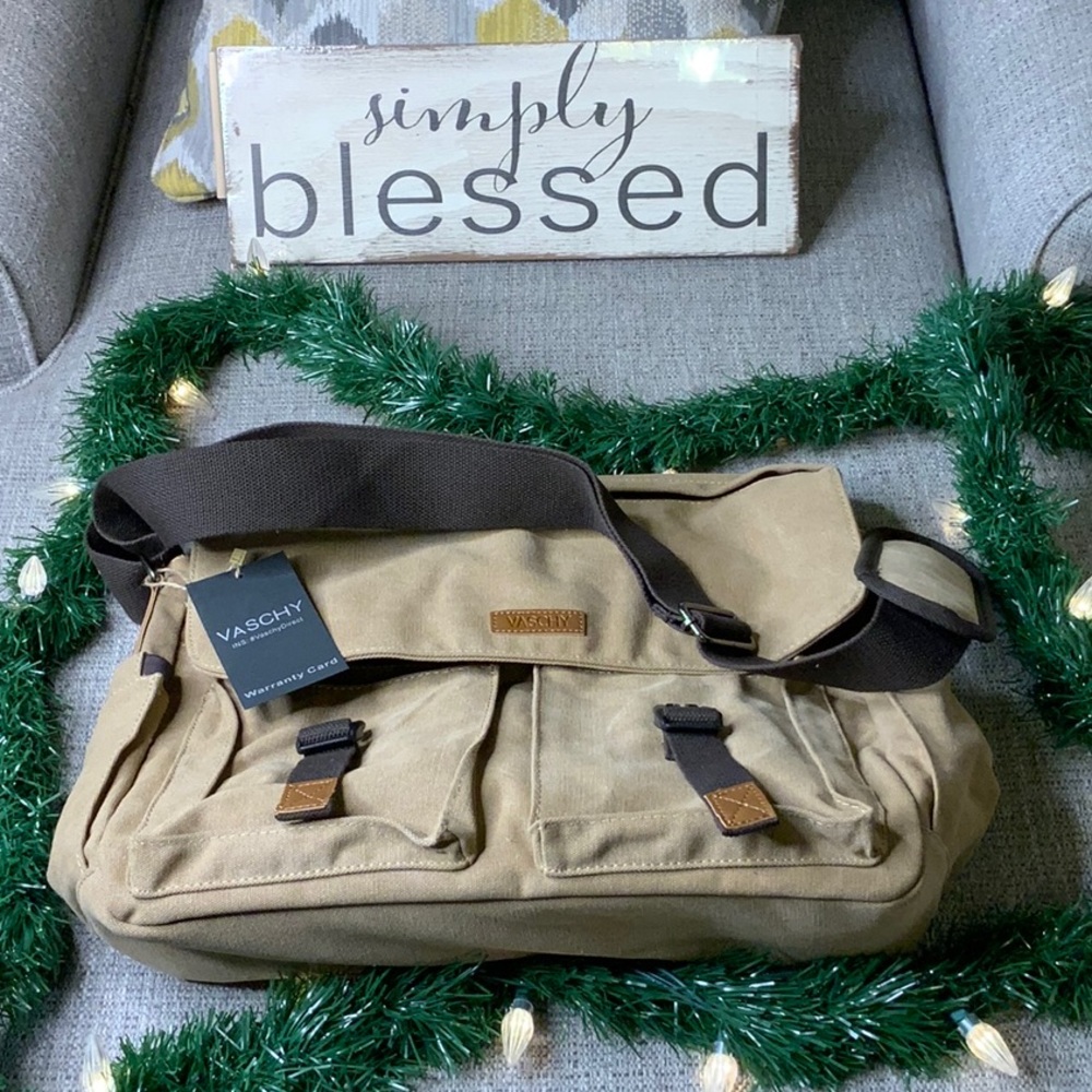 Vaschy Messenger Tote